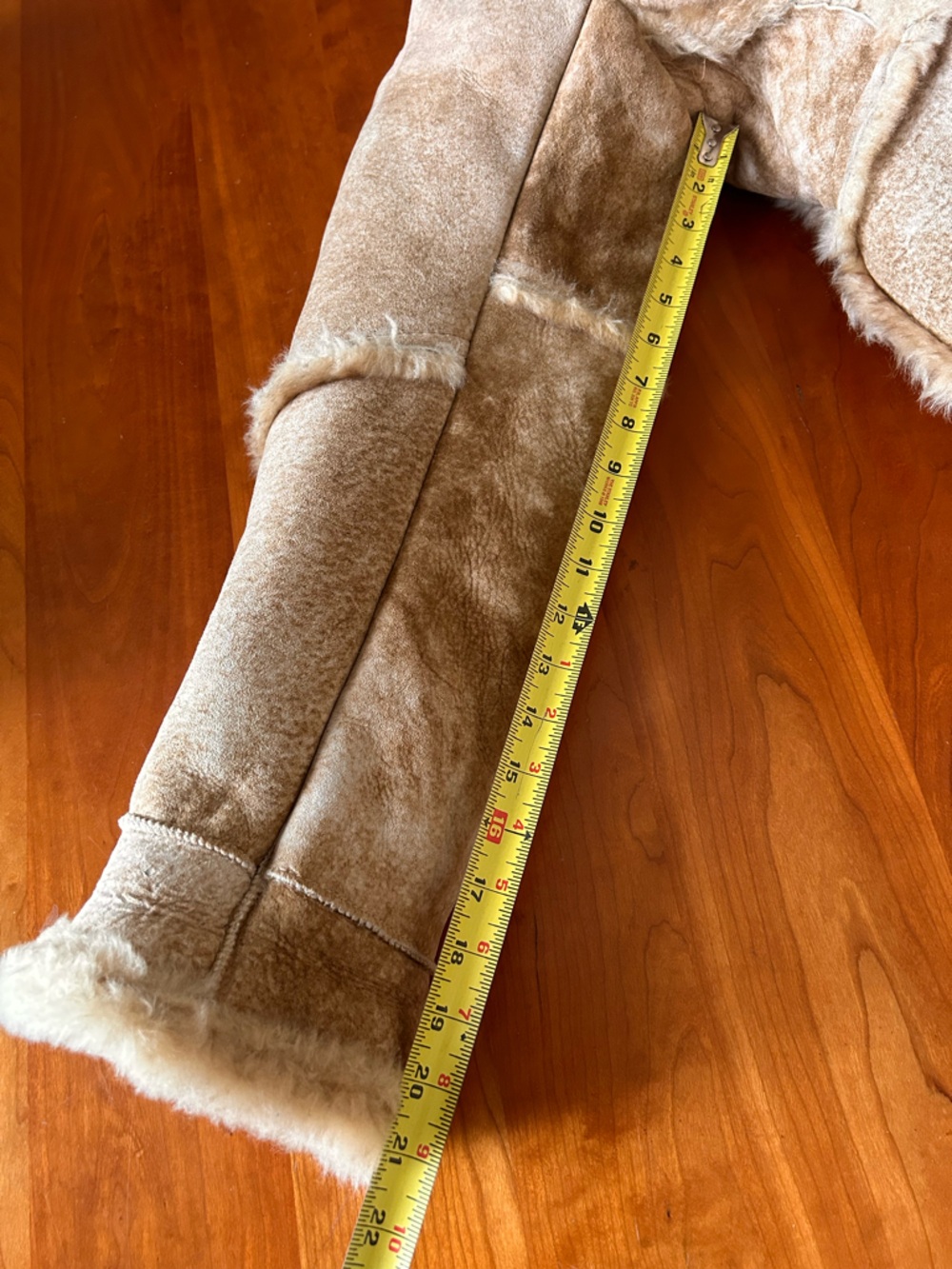 Vintage shearling Marlboro man coat Size 42 Size Large - Picture 10 of 10